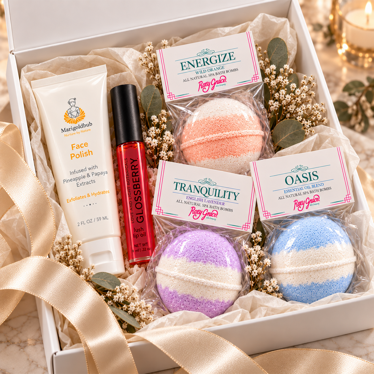 Limited Edition Glow & Unwind Holiday Gift Set